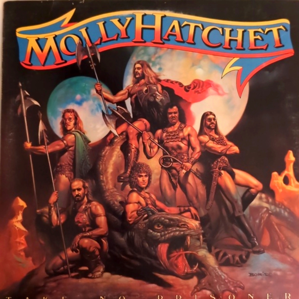 Vintage MOLLY HATCHET Take No Prisoners Viny LP Record Album